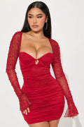 Beaded Mini Dress