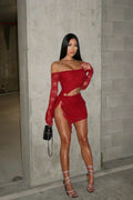 Classic Lace Mini Dress
